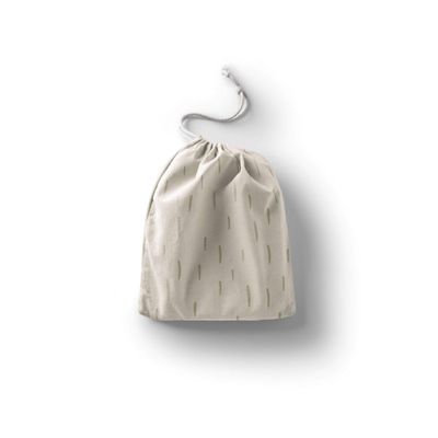 Le Jardin du Lin Printed Cotton Drawstring Bags