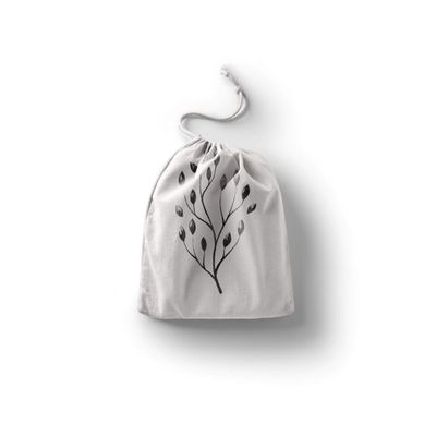 Le Jardin du Lin Printed Cotton Drawstring Bags