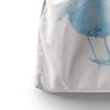 Le Jardin du Lin Printed Cotton Drawstring Bag, Reusable Shopping and Storage Sack, 12 x 15 cm view 4