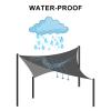 Redfire 4 x 5 m Sun Shade Sail, Yellow view 2
