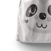 Le Jardin du Lin Printed Cotton Drawstring Bag, Reusable, Foldable, 12 x 15 cm view 4