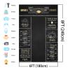 Avezano Graduation Party Photo Backdrop, Class of 2021, Prom Backdrop (1.8 x 2.4 m) view 3
