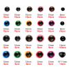 Zhenle 600-Piece Plastic Safety Eyes and Noses, 6–14 mm, with Washers for Dolls and Plush Toys view 2