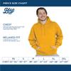 Blue 84 Men's Cursive Team Color Pullover Hoodie view 4