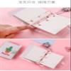 Cute Transparent 3-Ring Mini Notebook with Loose Sheets view 2