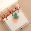 Cute Transparent 3-Ring Mini Notebook with Loose Sheets view 3
