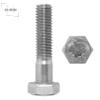 Ds Items Hex Bolts with Partial Thread M6 x 140 mm, DIN 931, A2 Stainless Steel, 5-Pack view 2