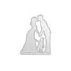 Aeromdale Metal Die-Cutting Template for Crafts, Scrapbooking, Cards and Embossing, 55 x 72 mm, 1 Piece view 1