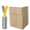JINchao 1/2-Inch Shank Dovetail Router Bit Set, 14° view 4