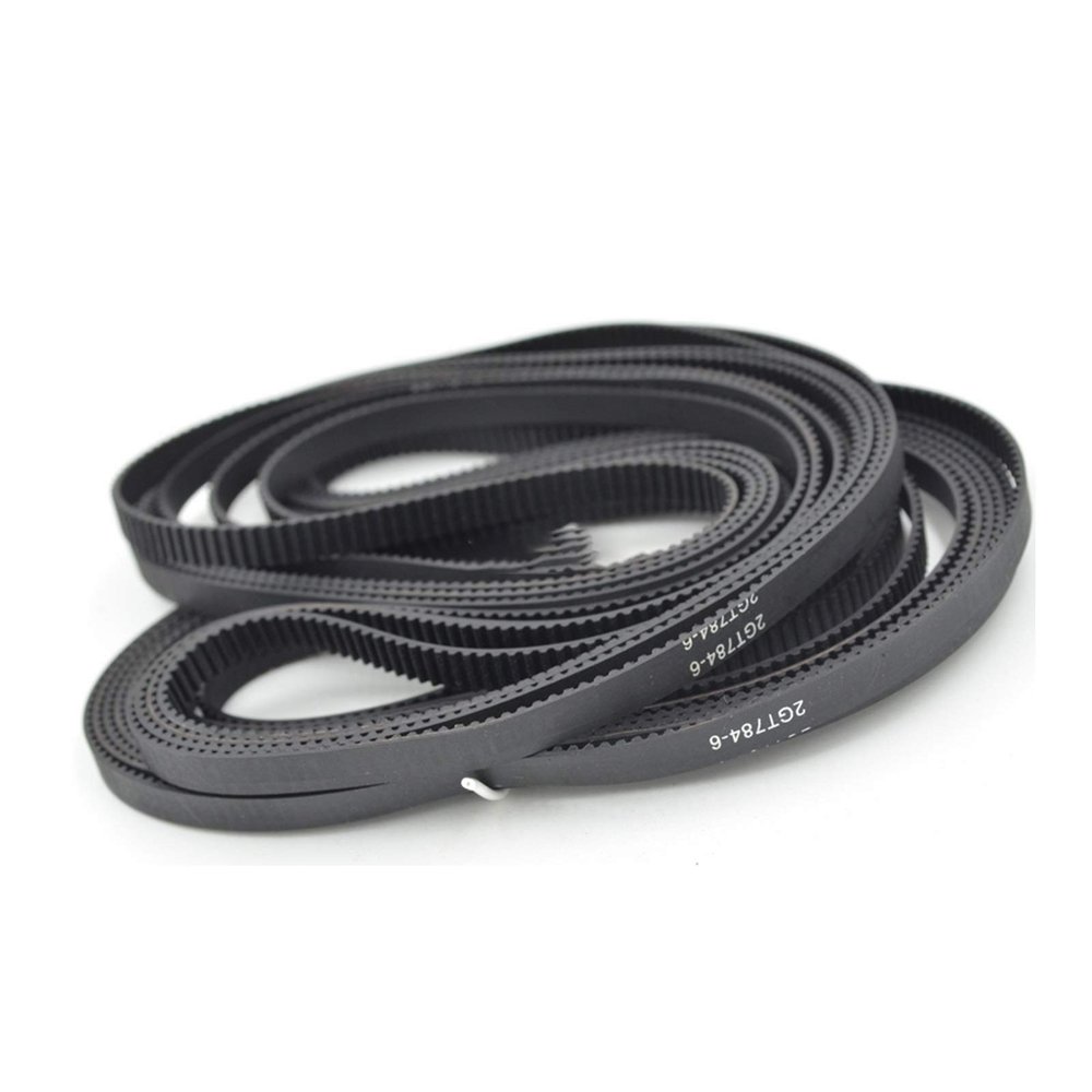 ZHaonan 5-Pack GT2 Closed-Loop Timing Belts, 6/9 mm Wide