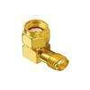 Vecys 90° RP-SMA WiFi Antenna Adapter, Plug to Jack, Gold-Plated, 2-Pack view 2