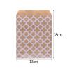 rrrrr 25-Piece Kraft Paper Candy Bags, Chevron Polka Dot Gift Bags for Weddings, Birthdays, Anniversaries and Parties view 2
