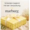 marburg Yellow Gift Wrapping Paper, 10 m, Diamond Pattern view 2