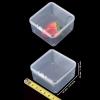 Goodma Clear Storage Boxes, 65 x 65 x 35 mm, 18-Pack view 2