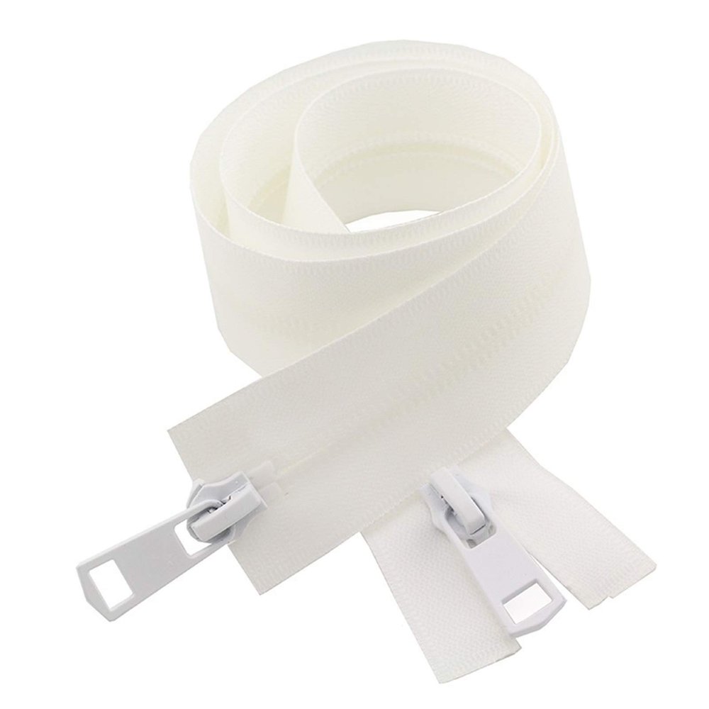 Temhyu Shuxiang Double-Slider Eco Waterproof Plastic Nylon Zippers, 5# 60/70/75/80/90/15/120/150 cm