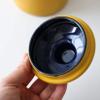 1.1-Liter Retro Enamel Pot with Lid for Milk, Juice, Coffee, Tea, or Hot Soup view 2