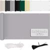 MENGH Balcony Privacy Screen 130 x 400 cm, Light Gray, No Drilling, Wind & UV Protection, 160 g/m² view 1