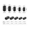 QitinDasen 6-Pack Black Ferrite Ring Core Cable Clips, EMI/RFI Noise Suppression, 13 mm Diameter view 2
