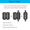 QitinDasen 6-Pack Black Ferrite Ring Core Cable Clips, EMI/RFI Noise Suppression, 13 mm Diameter view 4
