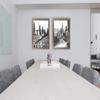 Bonito Slimline Puzzle & Poster Frame 30 x 80 cm, Applewood Decor, Clear Acrylic Glazing view 4