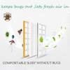 Magnetic Fly Screen Curtain for Windows, 180 x 260 cm view 4