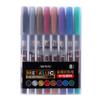 S-TROUBLE 8-Color Metallic Acrylic Permanent Markers for Epoxy Resin view 1