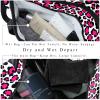 LAZEN Leopard Skin Cat Paw Shoulder Sports Duffle Tote Bag view 4
