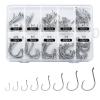 150-Piece Circle Hook Set, Hardened Steel, Freshwater and Saltwater, Sizes #1–8/0 view 1