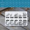 150-Piece Circle Hook Set, Hardened Steel, Freshwater and Saltwater, Sizes #1–8/0 view 3