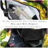 LAZEN Shoulder Sports Gym Bag, Travel Duffle Tote for Men and Women, Sunflower Pattern view 4