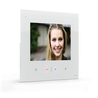m-e modern-electronics 41268 Wireless Video Door Intercom, White