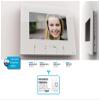 m-e modern-electronics 41268 Wireless Video Door Intercom, White view 3