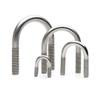 304 Stainless Steel U-Bolts, Pipe Clamps, M6/M8/M10/M12, M6 × 18 × 2 view 1