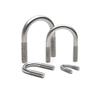 304 Stainless Steel U-Bolts, Pipe Clamps, M6/M8/M10/M12, M6 × 18 × 2 view 2