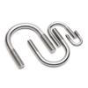 304 Stainless Steel U-Bolts, Pipe Clamps, M6/M8/M10/M12, M6 × 18 × 2 view 3