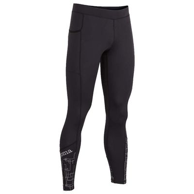 Joma Elite VIII Long Tights, Black, 101925.100.XS