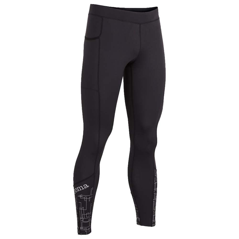 Joma Elite VIII Long Tights, Black, 101925.100.XS