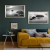 Bonito Slimline Metal-Effect Poster Frame 55 x 45 cm with Clear Acrylic Glazing view 4
