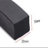 Pangyoo PYouo 1 m EPDM Rubber Sealing Strip, 30 x 15 mm view 2