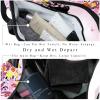LAZEN Butterfly Pink Sports Gym Duffle Tote Bag for Men, Women & Girls view 4