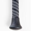 PFIFF 102928 Dressage Whip, Fiberglass Core, Two-Tone Rubberized Handle, Black, 120 cm view 3