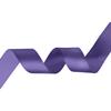 Trimming Shop 50mm x 10m Double-Sided Satin Ribbon, Purple view 1