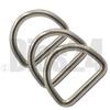 DIOS24 3-Pack Welded, Polished D-Rings, 3 x 20 mm, V4A Stainless Steel view 3