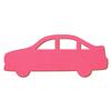 Pink Wooden Car V2 – Craft Decoration, 3–50 cm, Pack of 50, Width: 22 cm view 1