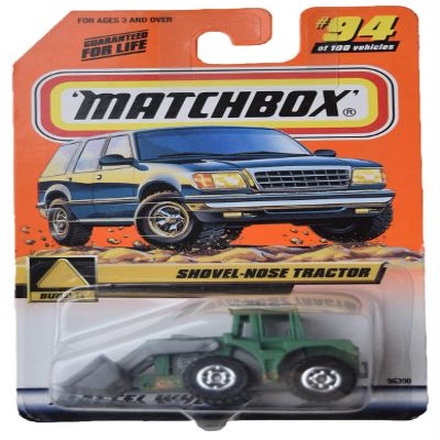 Matchbox Build It #94 Shovel-Nose Tractor, Green