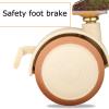 GUAWJRZDP 4-Pack Swivel Casters with Brakes view 3