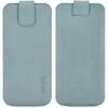 Suncase Genuine Leather Pouch Slim Edition for Xiaomi Redmi Note 10, Antique Turquoise view 2