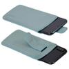 Suncase Genuine Leather Pouch Slim Edition for Xiaomi Redmi Note 10, Antique Turquoise view 3