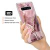 TULLUN Personalized Soft Gel Case for Samsung Galaxy A3 (2016) – Pink Gold Marble Initials and Name view 2