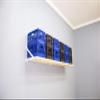 Rhino Shelf RhinoMini Universal Garage Storage System, 2.4 m, 1 Shelf, Wall-Mounted, Powder-Coated, 650 lb Capacity view 1